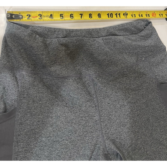 Mondetta Womens XL Grey Leggings High Rise Workout Pockets Athletic Yoga Pants - Picture 4 of 9